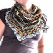 Triangular Crochet Shawl