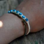Blue Howlit Friendship Bracelet