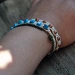 Blue Howlit Friendship Bracelet