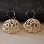 Lampshade Lace Earrings