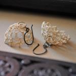 Lampshade Lace Earrings